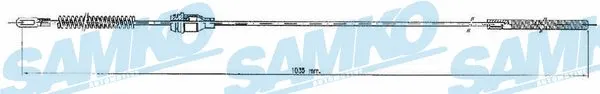 Cable Pull, parking brake (C0546B)
