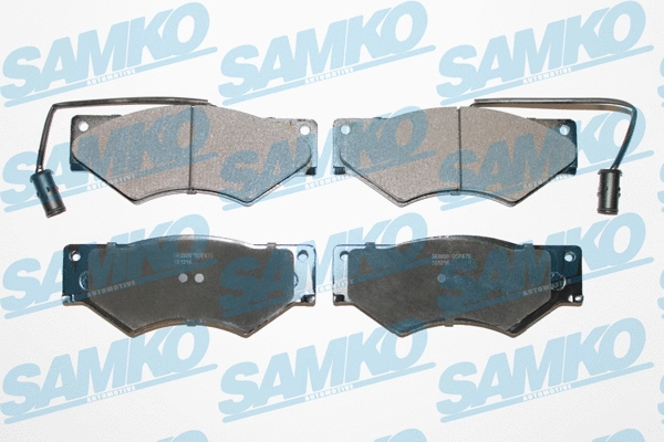 Brake Pad Set, disc brake (5SP879)