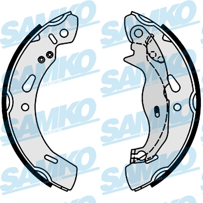 Brake Shoe Set (81004)