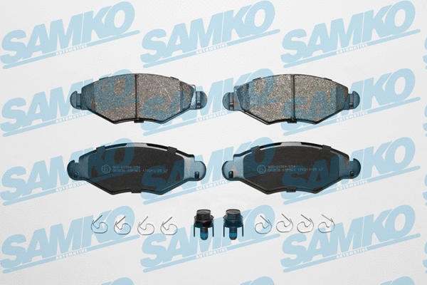 Brake Pad Set, disc brake (5SP903)