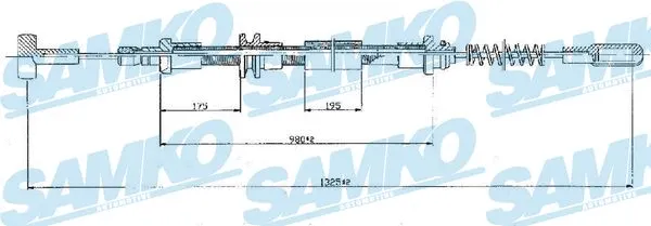 Cable Pull, parking brake (C0160B)
