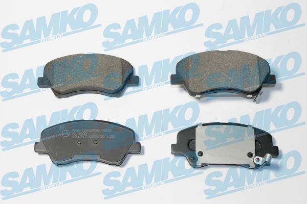 Brake Pad Set, disc brake (5SP2206)