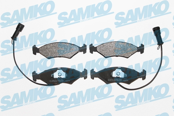 Brake Pad Set, disc brake (5SP327)