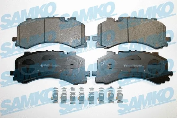 Brake Pad Set, disc brake (5SP2170K)