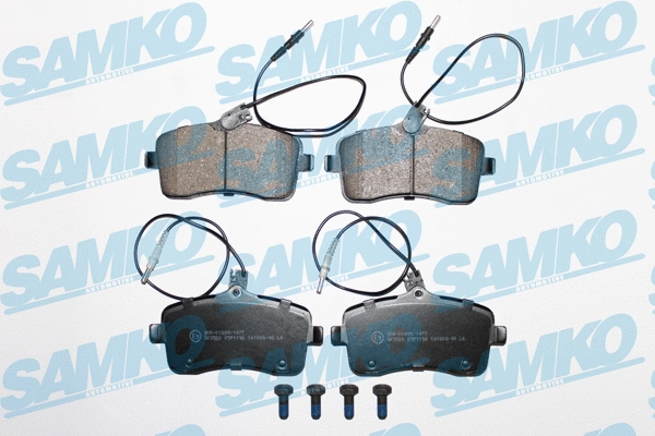 Brake Pad Set, disc brake (5SP1196)