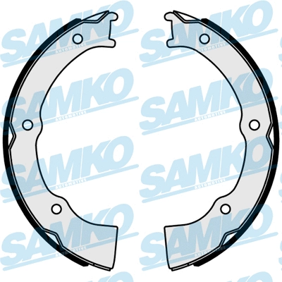 Brake Shoe Set, parking brake (81092)