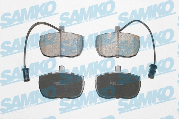Brake Pad Set, disc brake (5SP968)