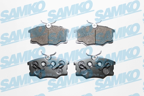 Brake Pad Set, disc brake (5SP762)
