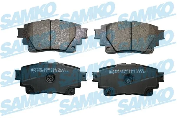 Brake Pad Set, disc brake (5SP2202)