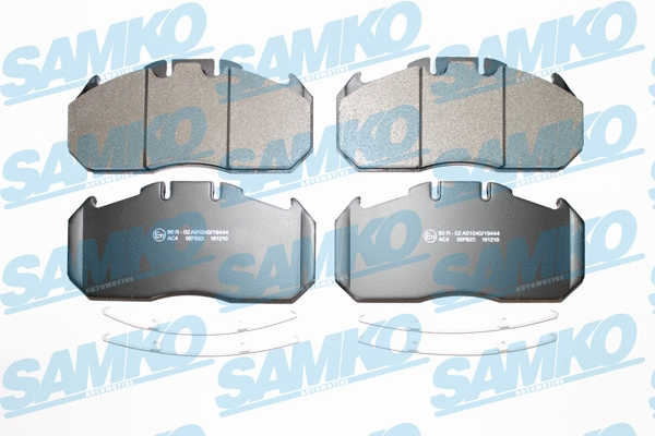 Brake Pad Set, disc brake (5SP823)