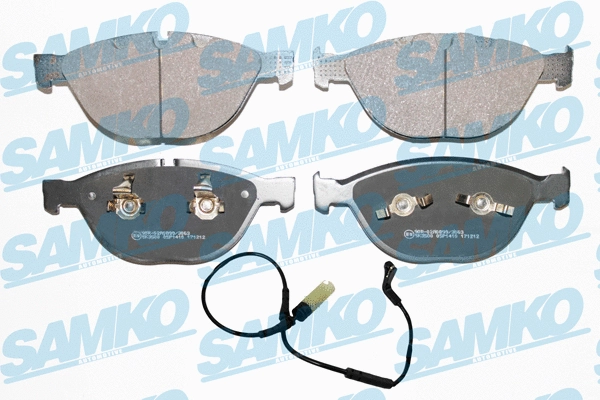 Brake Pad Set, disc brake (5SP1410A)