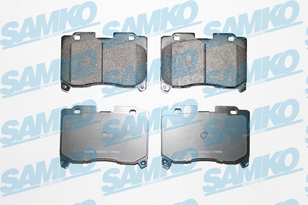 Brake Pad Set, disc brake (5SP1023)