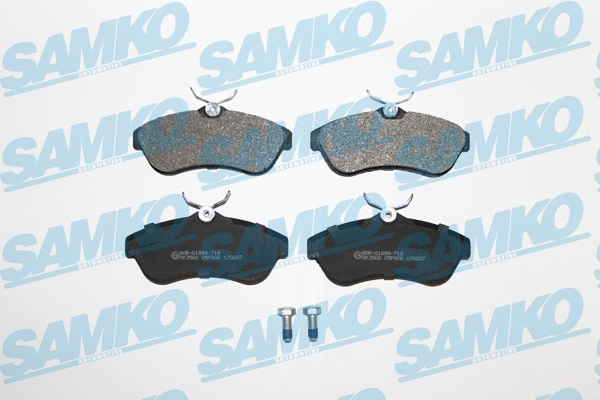 Brake Pad Set, disc brake (5SP806)