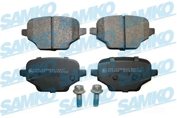 Brake Pad Set, disc brake (5SP2162)