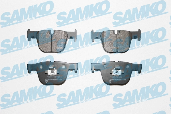 Brake Pad Set, disc brake (5SP1993)