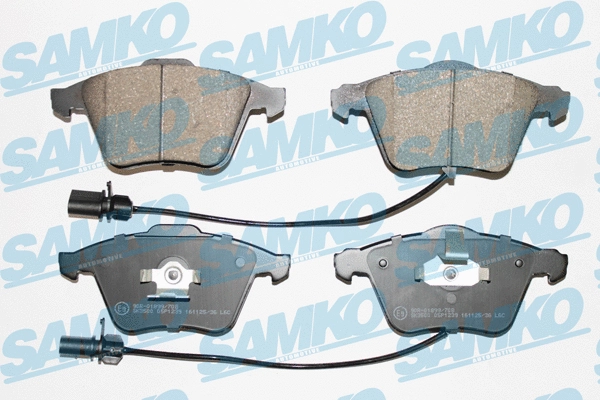 Brake Pad Set, disc brake (5SP1239)