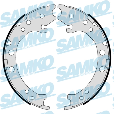 Brake Shoe Set, parking brake (89420)