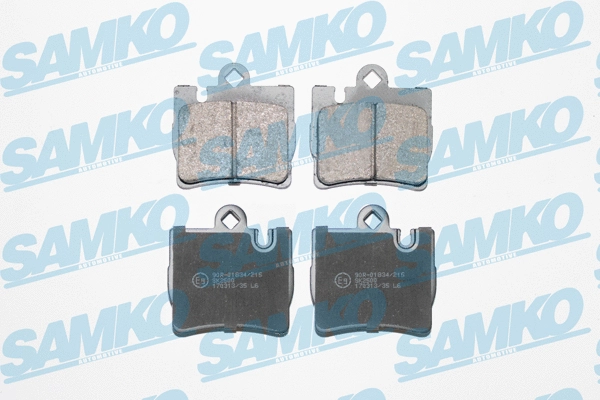 Brake Pad Set, disc brake (5SP905)