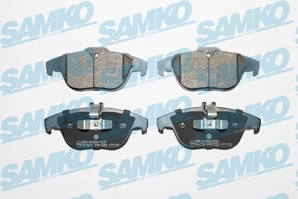 Brake Pad Set, disc brake (5SP1528)