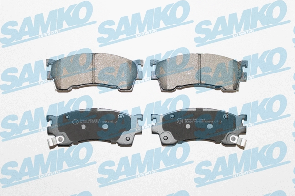 Brake Pad Set, disc brake (5SP559)