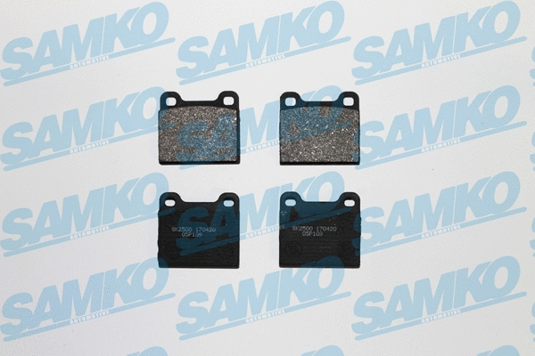 Brake Pad Set, disc brake (5SP109)