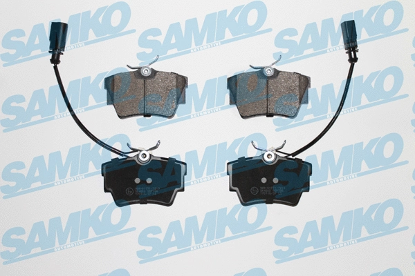 Brake Pad Set, disc brake (5SP786)