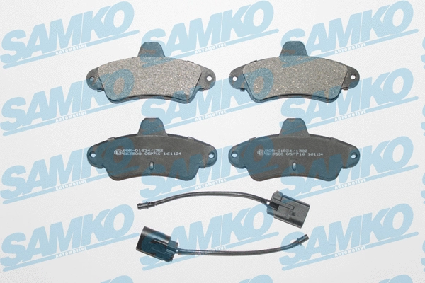 Brake Pad Set, disc brake (5SP716)