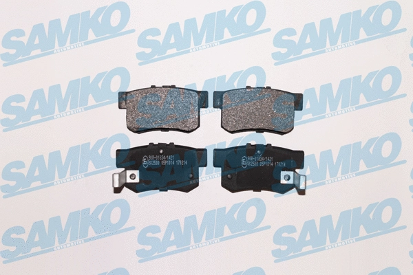 Brake Pad Set, disc brake (5SP1014)