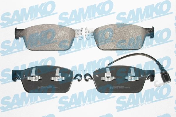 Brake Pad Set, disc brake (5SP1551)