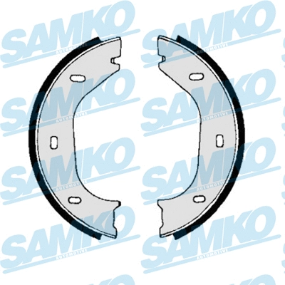 Brake Shoe Set, parking brake (80010)