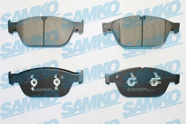 Brake Pad Set, disc brake (5SP2140)