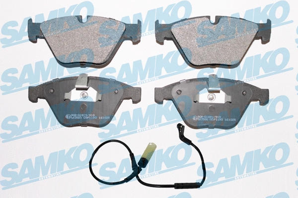 Brake Pad Set, disc brake (5SP1193A)