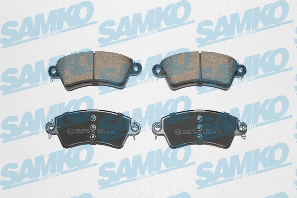 Brake Pad Set, disc brake (5SP766)