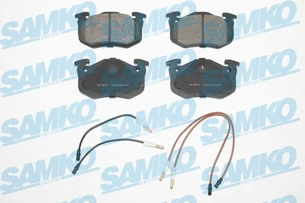 Brake Pad Set, disc brake (5SP201)