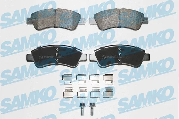 Brake Pad Set, disc brake (5SP802K)