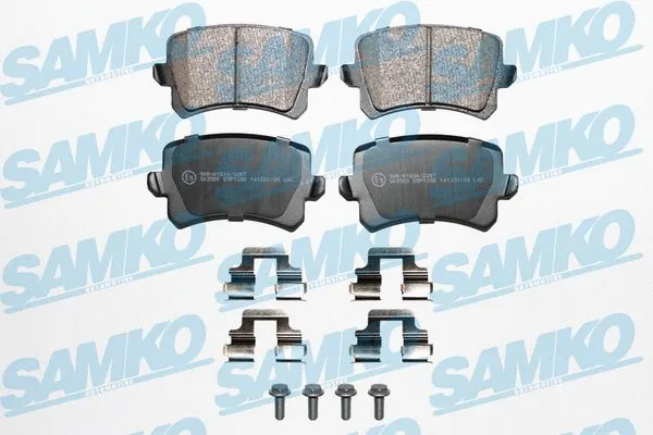 Brake Pad Set, disc brake (5SP1390K)