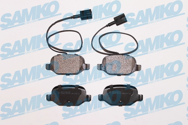 Brake Pad Set, disc brake (5SP1723)