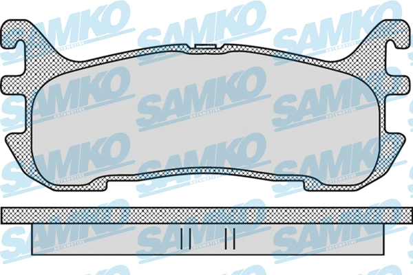 Brake Pad Set, disc brake (5SP1099)