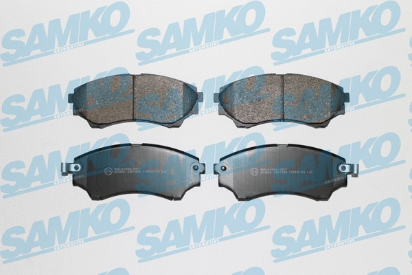 Brake Pad Set, disc brake (5SP1499)