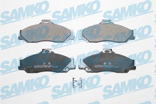 Brake Pad Set, disc brake (5SP1355)