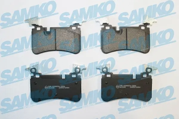 Brake Pad Set, disc brake (5SP2084)