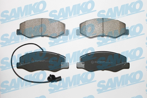 Brake Pad Set, disc brake (5SP1570)