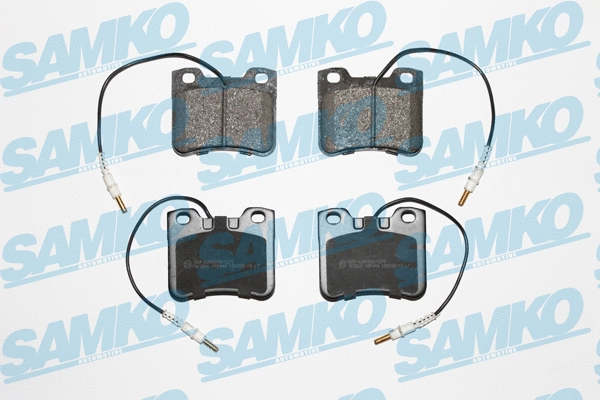 Brake Pad Set, disc brake (5SP444)