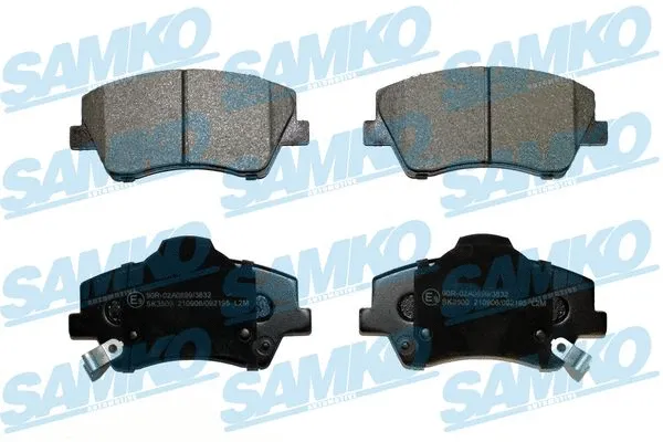 Brake Pad Set, disc brake (5SP2195)