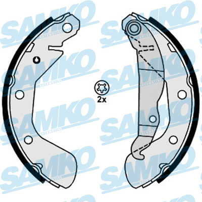 Brake Shoe Set (88130)