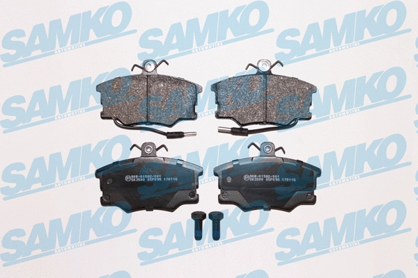 Brake Pad Set, disc brake (5SP098)