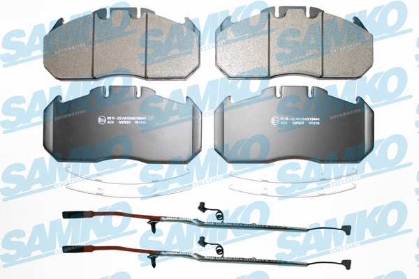 Brake Pad Set, disc brake (5SP823B)