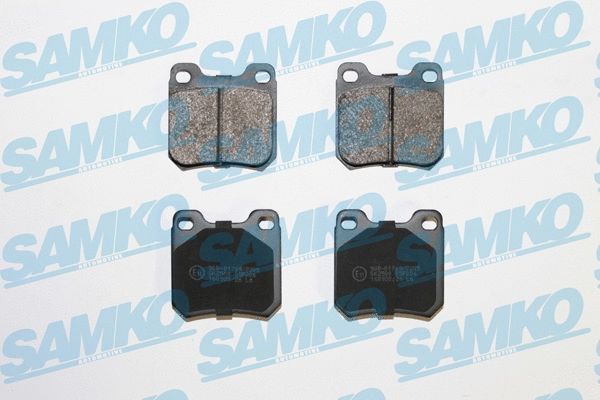 Brake Pad Set, disc brake (5SP206)