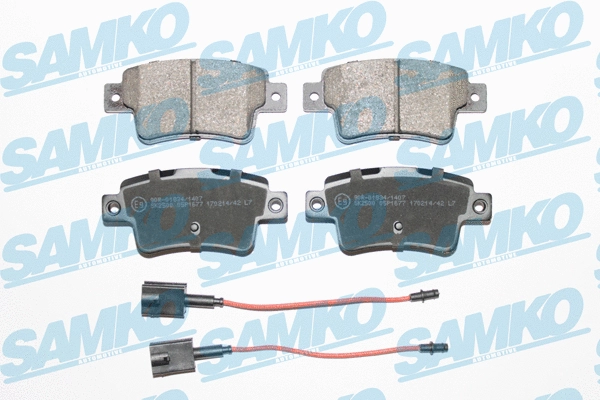 Brake Pad Set, disc brake (5SP1677)