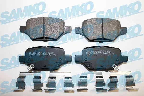 Brake Pad Set, disc brake (5SP2177K)